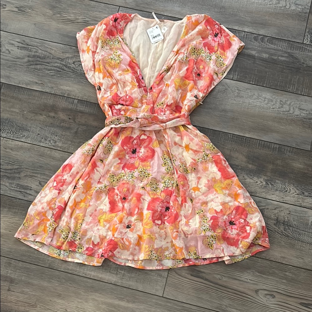 Floral V-Neck Dress FP